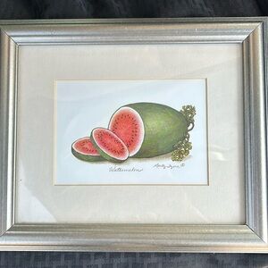 Vintage watermelon print